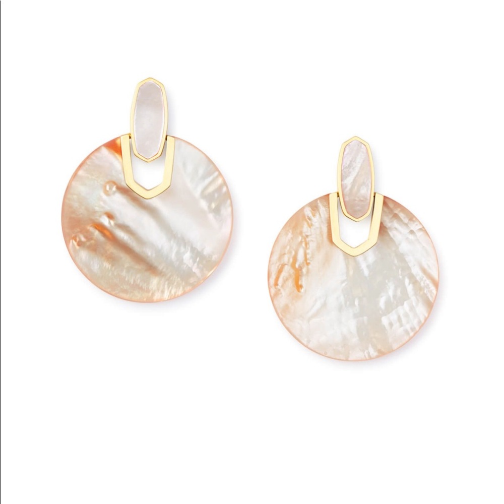 Kendra Scott Didi Blush Pearl Earrings